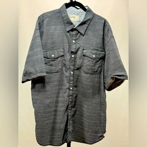 Men’s Free Planet XXL short sleeve button up shirt